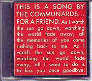 Communards - For A Friend